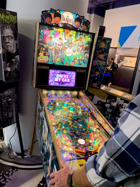 Stern Pinball's The Beatles game.