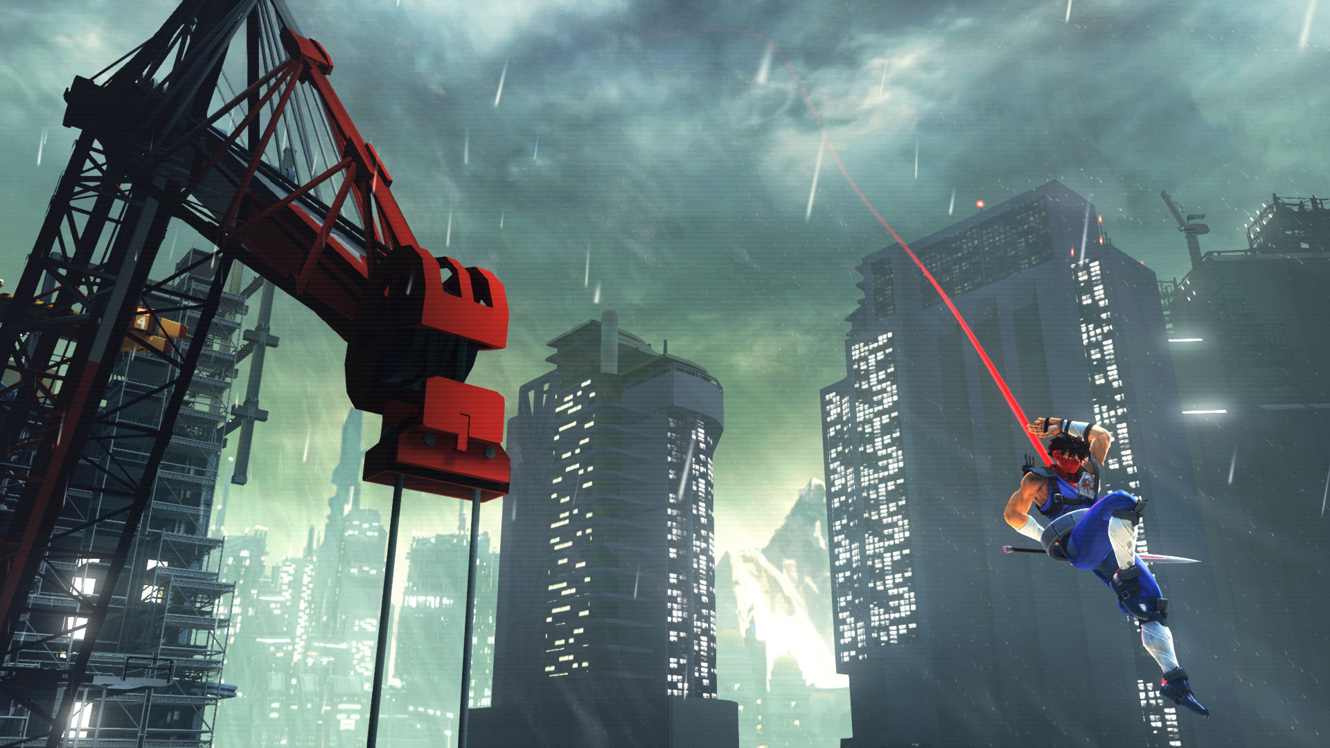 Thousands of luxury apartments, yet even Strider can't afford the rent.