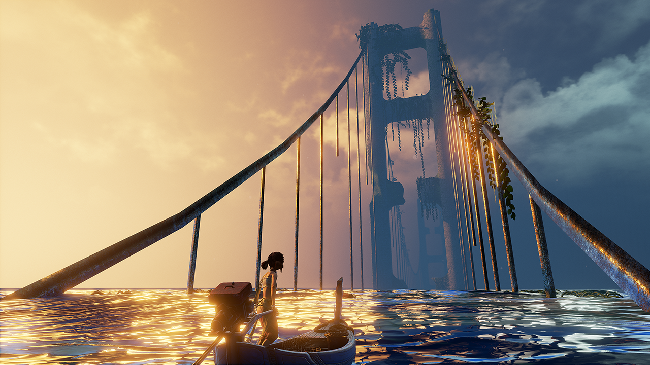 A forgotten bridge.