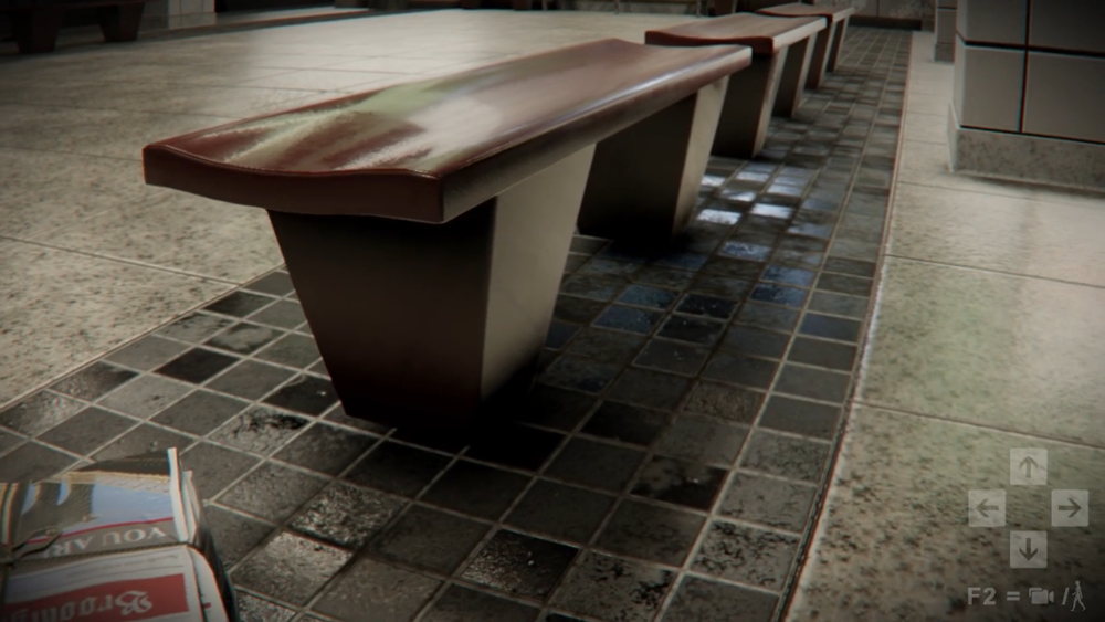 A bench!