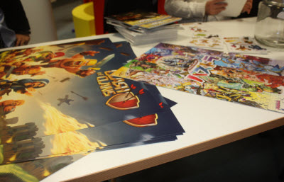 Supercell office posters