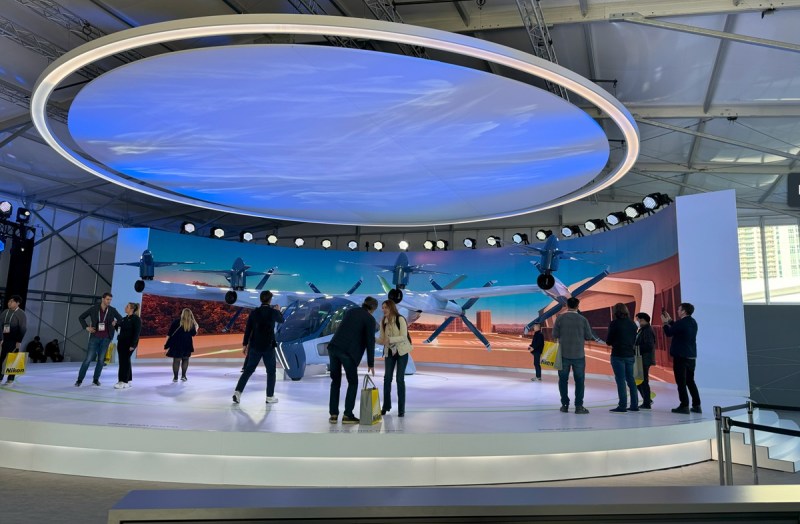 A VertiPort for Supernal at CES 2024.