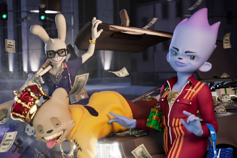 Superplastic's virtual characters.