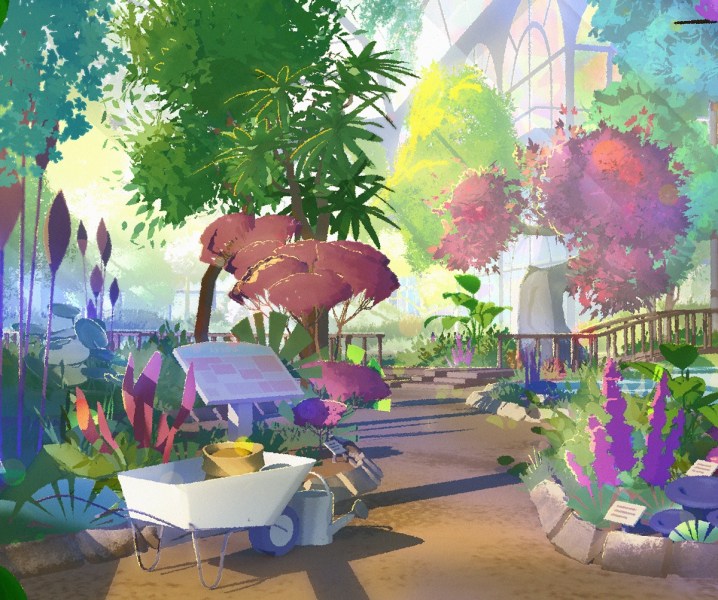 Environment art in Switchcraft.