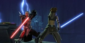 Sith Jedi Lightsaber Duel Star Wars The Old Republic