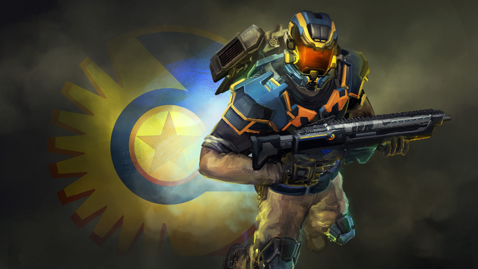Planetside 2 Steam Trading Card Concept Art