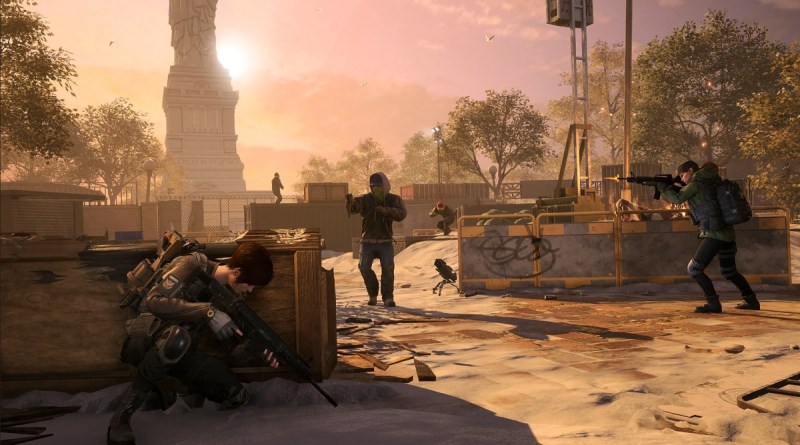 Action in The Division: Resurgence.