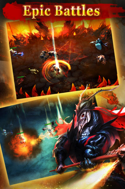 You can fight epic battles with The Gate.