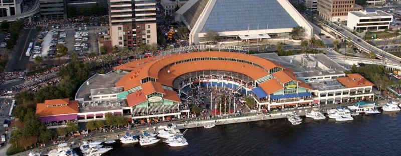 The Landing event complex in Jacksonville, Florida where the Madden competition took place.