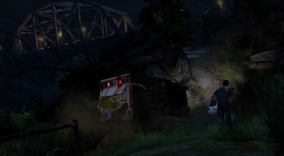 Sony The start of The Last of Us Remastered.