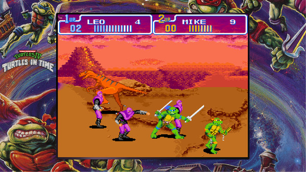 Teenage Mutant Ninja Turtles: Turtles in Time.