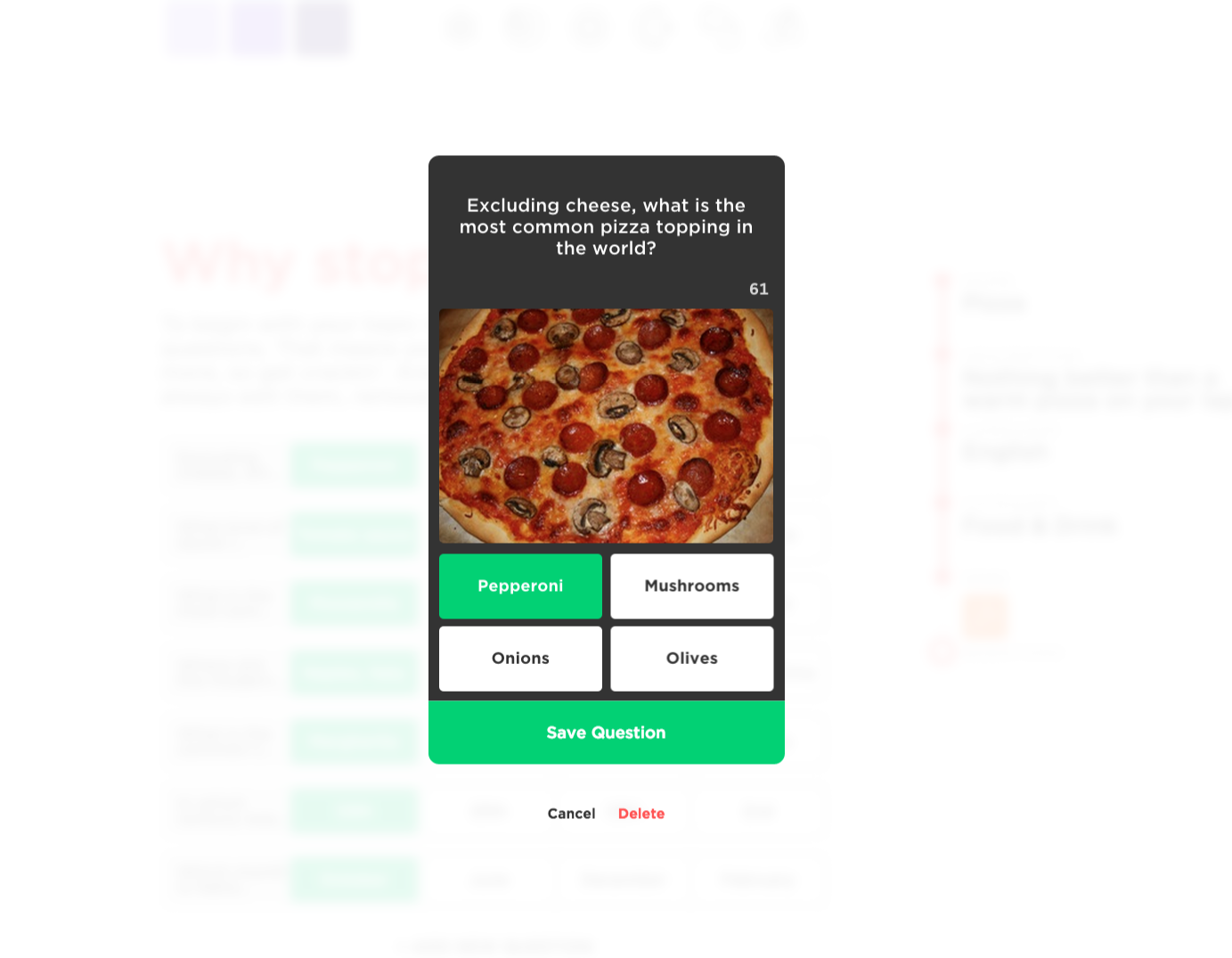 QuizUp now lets users create their own quiz topics through My QuizUp.
