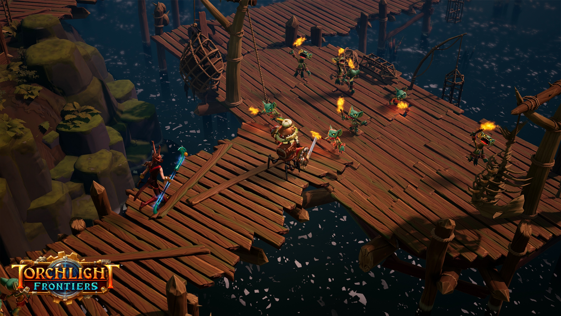 Torchlight Frontiers in action.