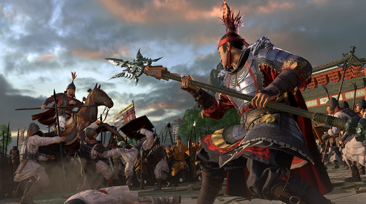 In-game footage from Total War: Three Kingdoms.