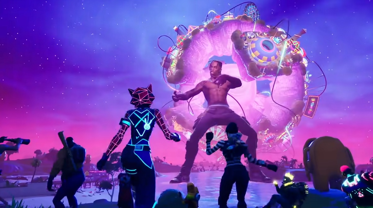 Travis Scott's concert in Fortnite drew 27.7 million viewers.