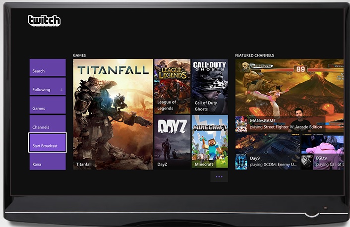 Twitch on Xbox One