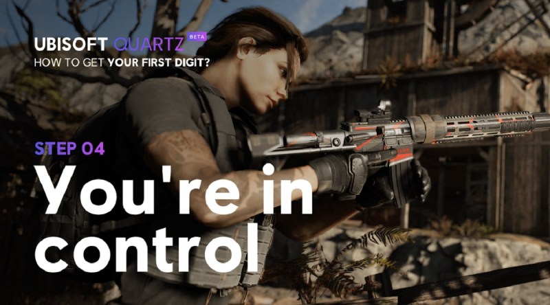 Ubisoft Quartz gives you ownership of your game NFT items.