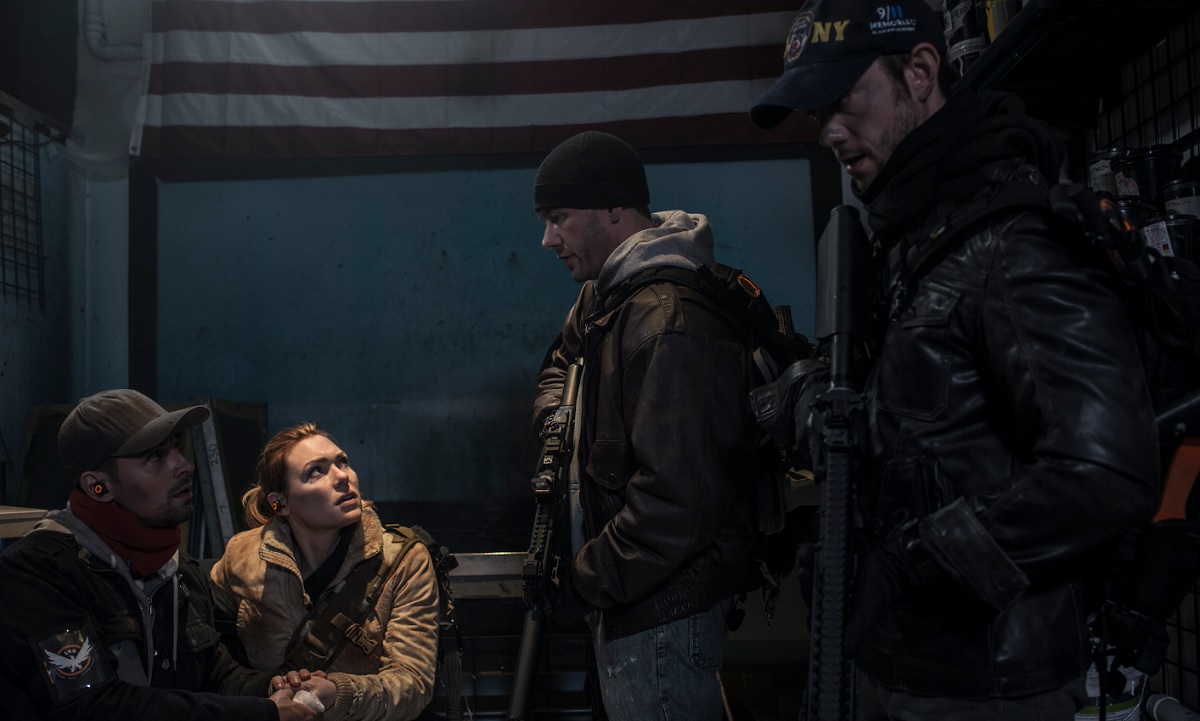 Scene from live-action film for The Division.