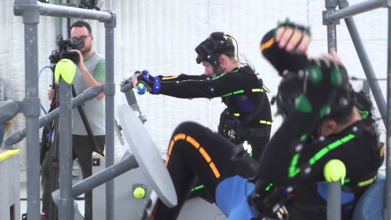 Recording mocap for Uncharted 4.