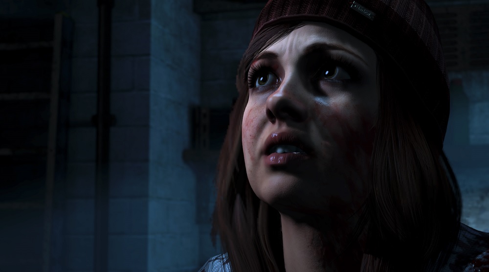 Check out this character's eyes in Until Dawn. You have help eight teens survive the night.