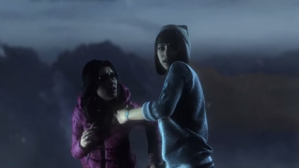 Beth and Hannah in Until Dawn.