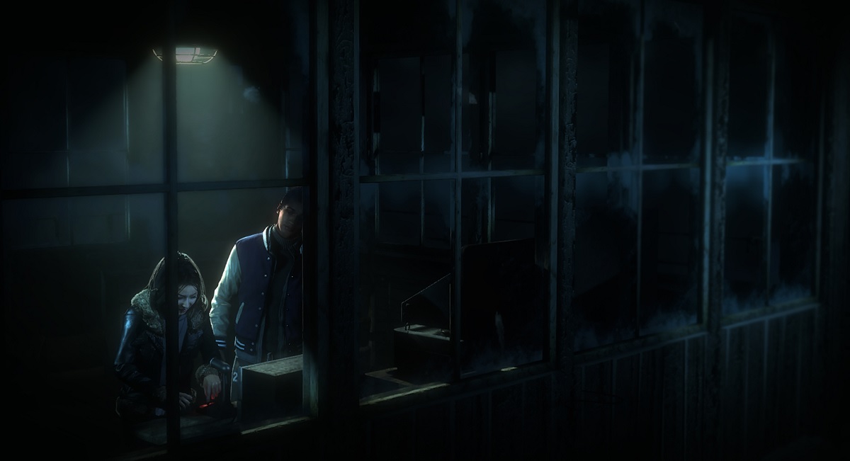 Mike and Emily in Until Dawn.