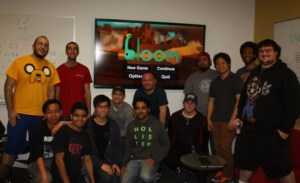 USC's Bloom team leaders. Khaled Abdel Rahman is in yellow on the far left.