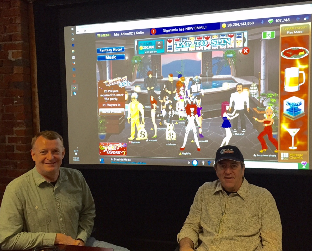 FlowPlay leaders Douglas Pearson (left, CTO) and Derrick Morton (CEO).
