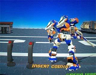 Virtual-On Robot