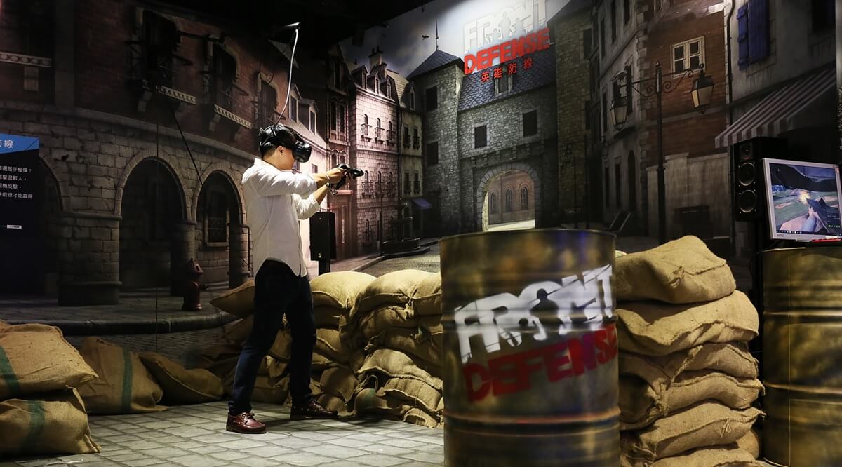 Viveport Arcade software lets operators access lots of VR games.