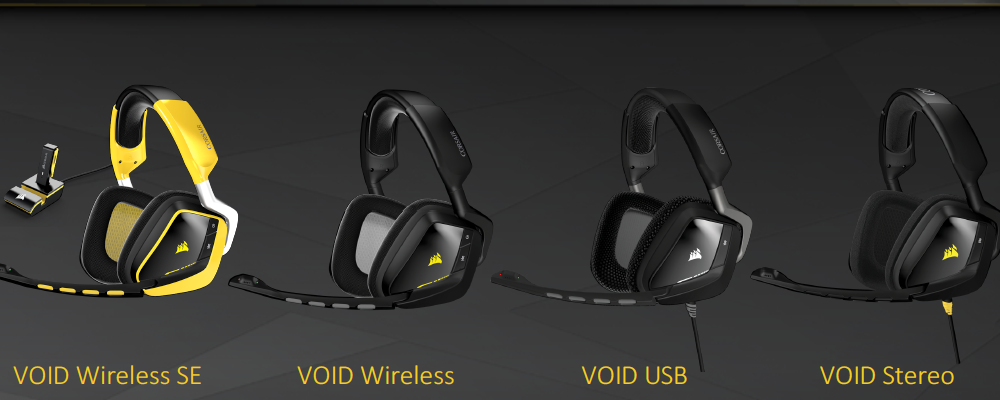 Corsair's VOID Gaming Headsets