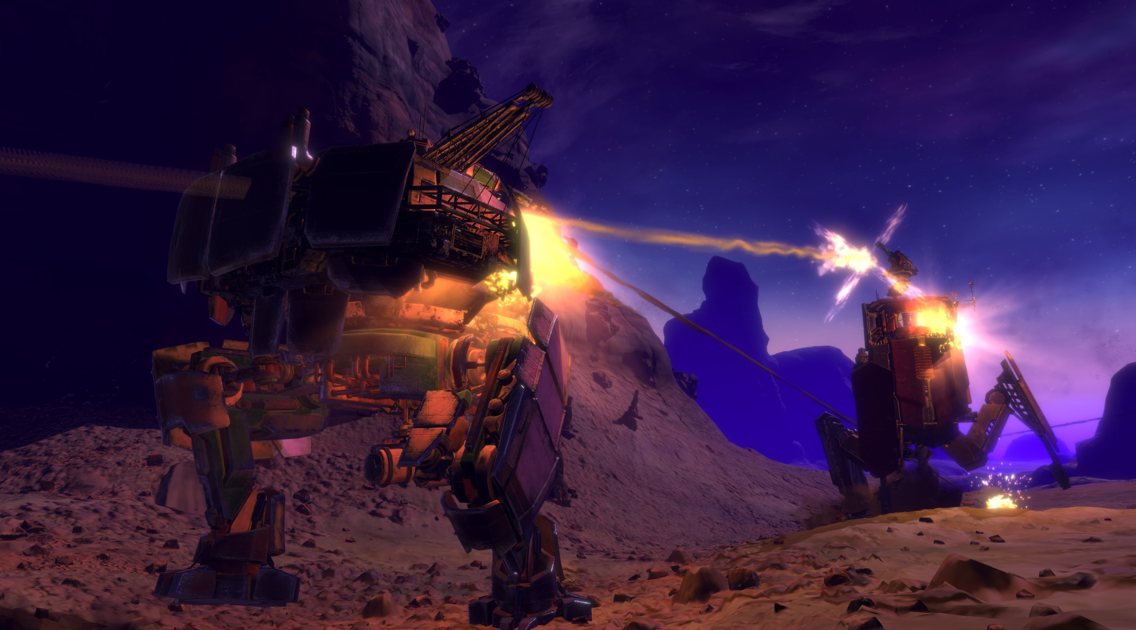 Vox Machinae is heavy-duty mech combat in VR.