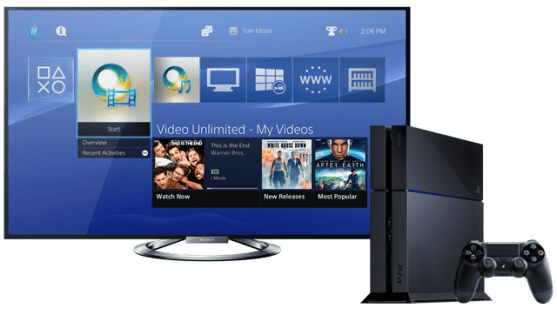 The Video Unlimited interface.