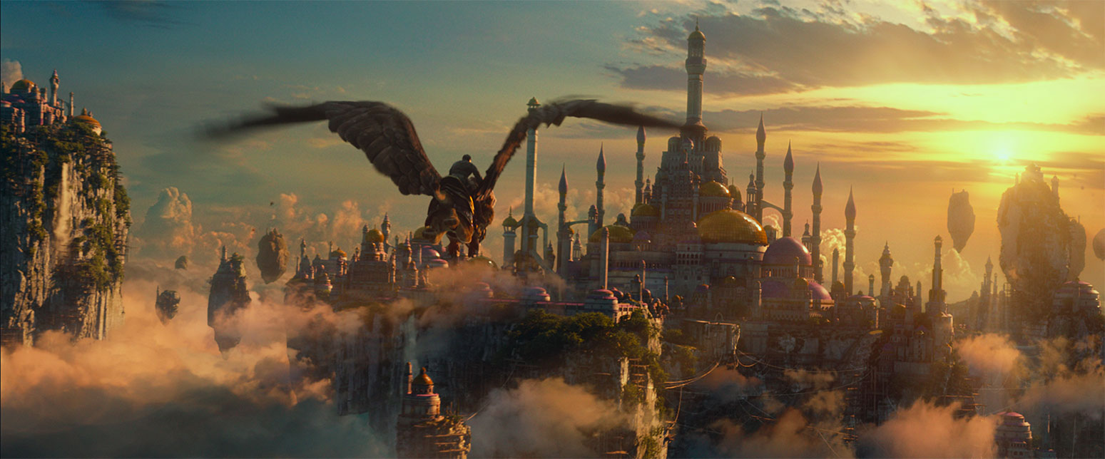 Warcraft has some beautiful locations.