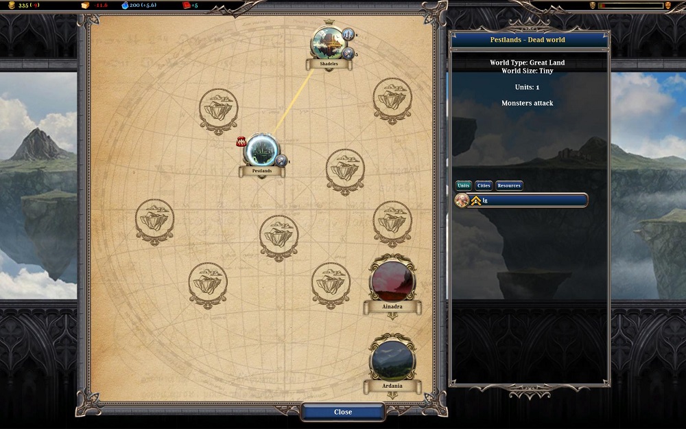 These shards bring dimensional island-hopping to fantasy strategy warfare.