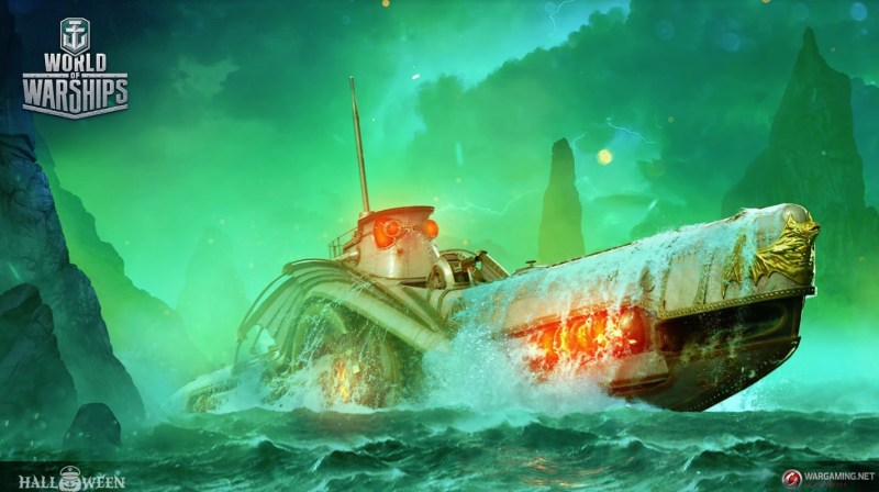 World of Warships is introducing submarines, starting with the Nautilus at Halloween.