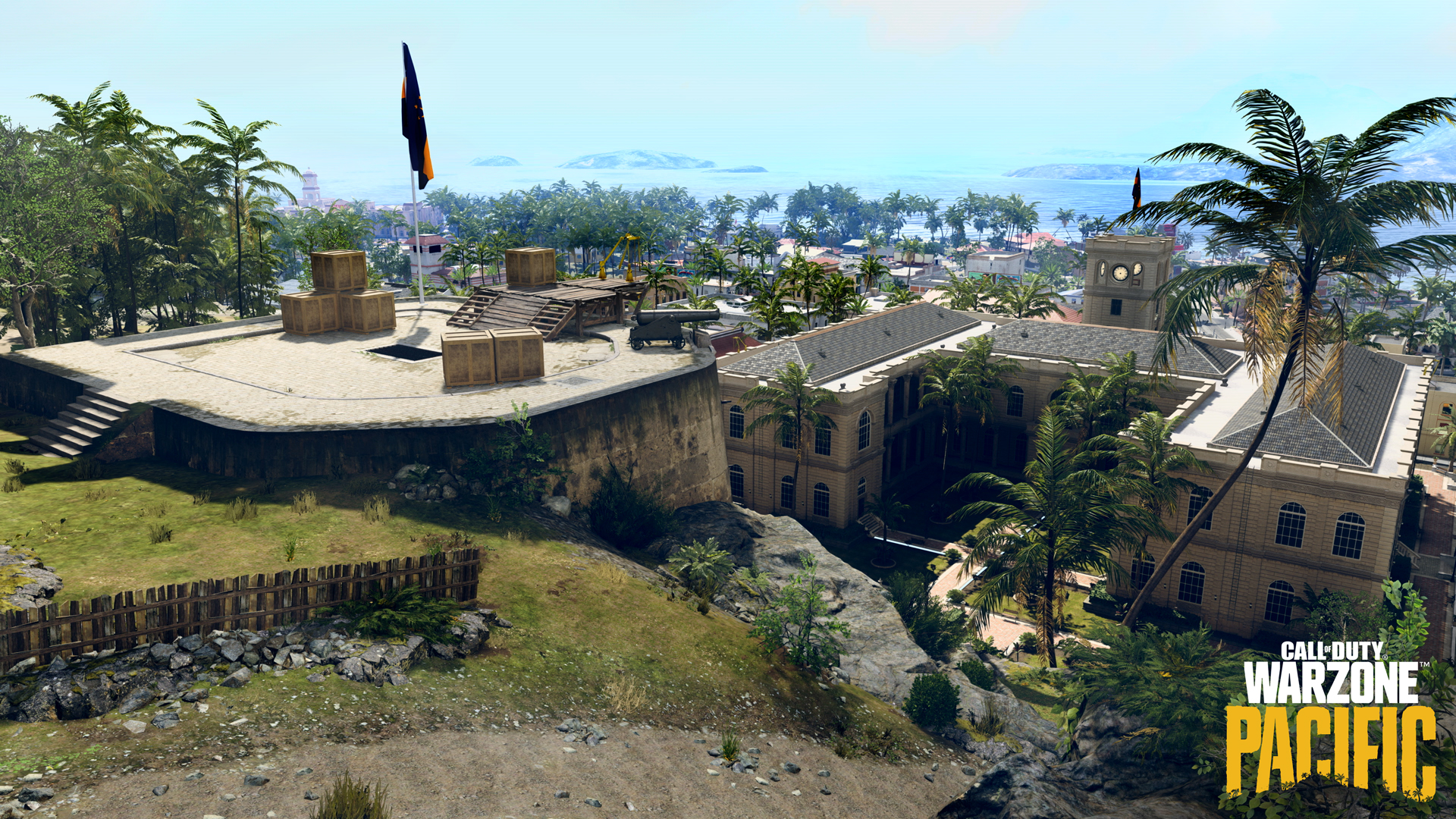 Caldera's views of the ocean.
