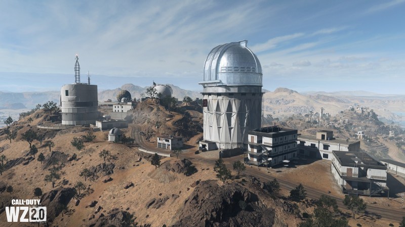 The observatory in Al Mazrah.
