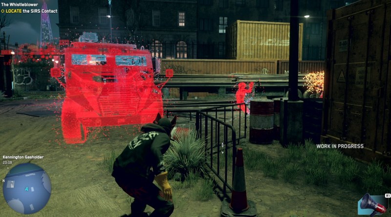 Using AR to sleuth in Watch Dogs: Legion