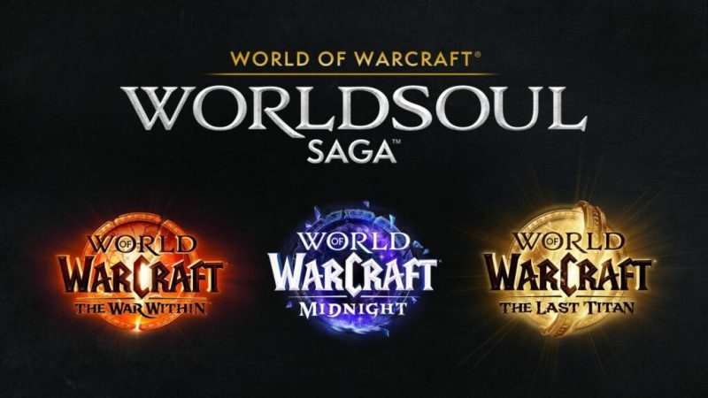 World of Warcraft reveals Worldsoul saga and the next three expansions: War Within, Midnight, and The Last Titan