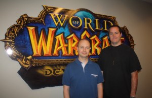 Tom Chilton and J. Allen Brack of WoW.