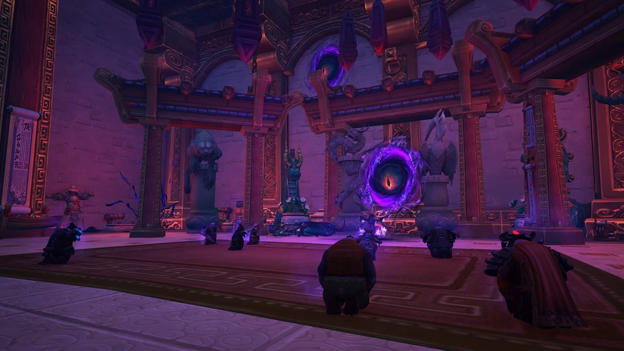 Azeroth becomes corrupted by the Old Gods.