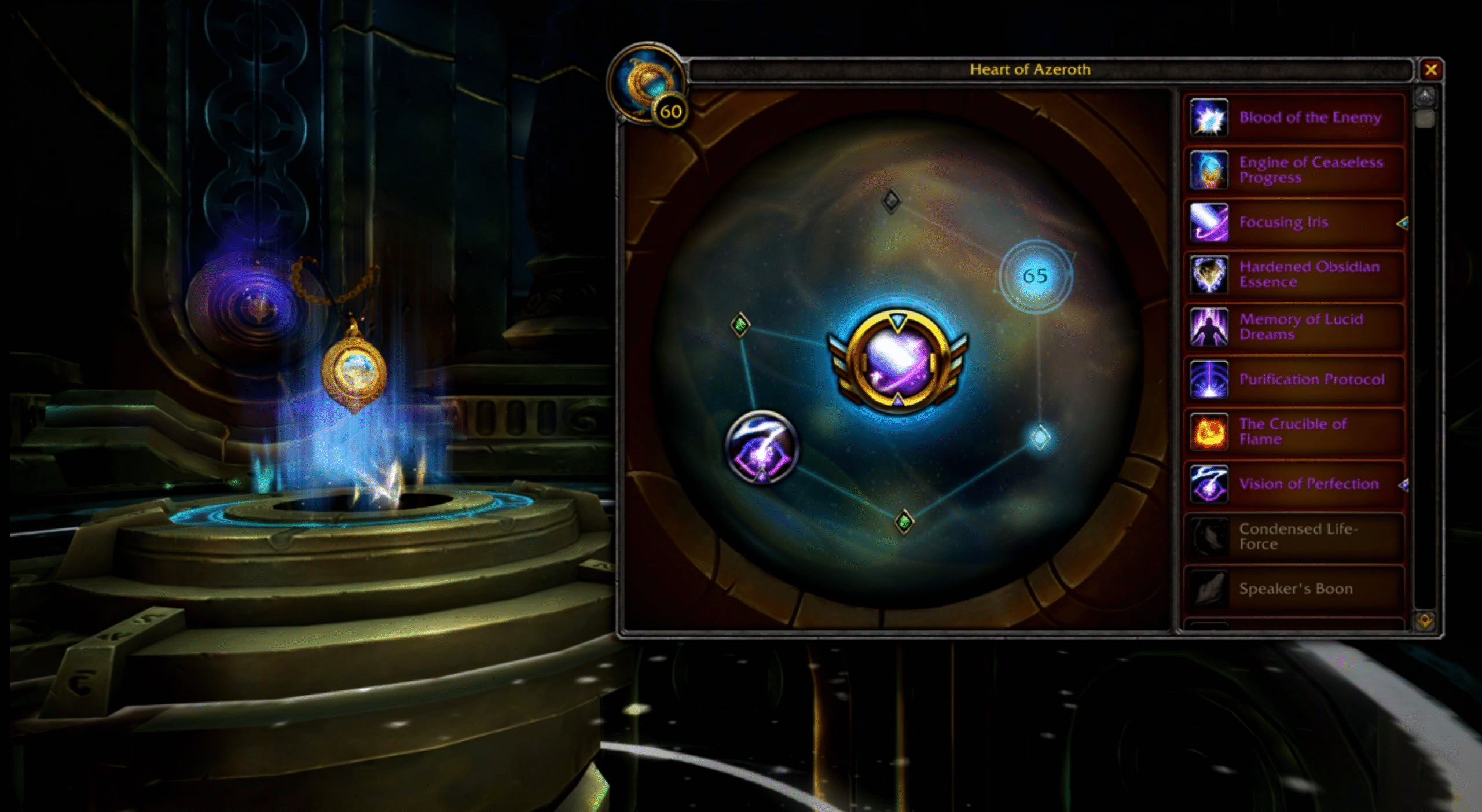 The new Heart of Azeroth.