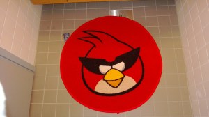 Angry Birds bathroom mat Angry Birds bathroom mat