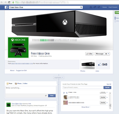 Xbox One scam