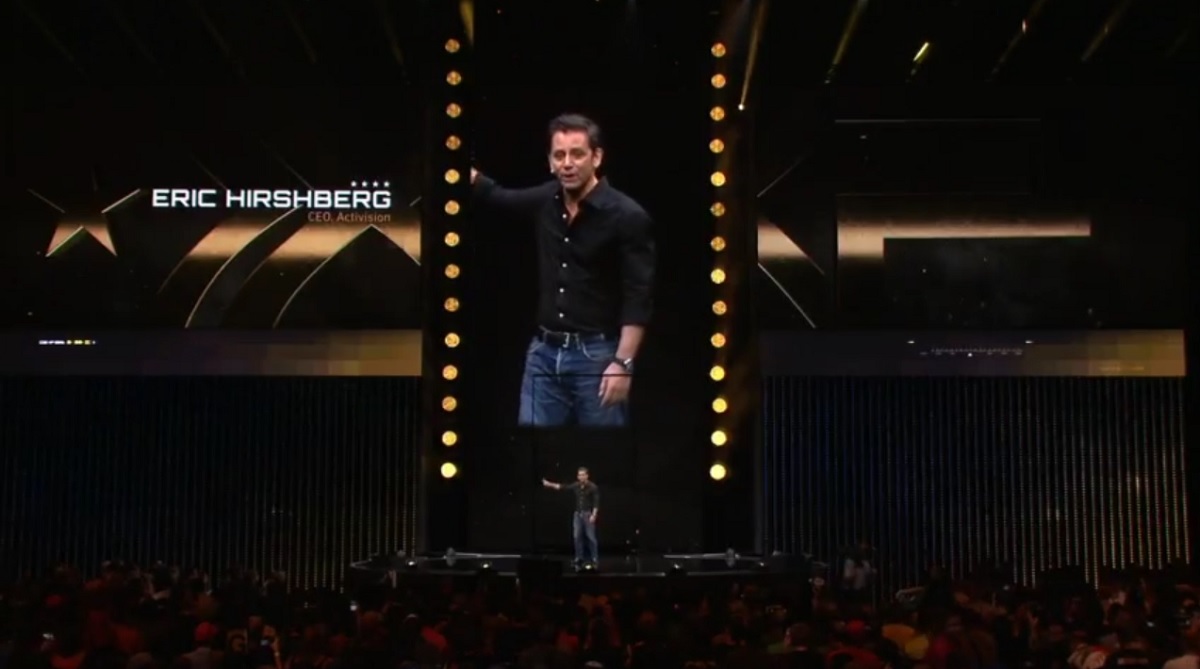 Eric Hirshberg, CEO of Activision Publishing, at Call of Duty XP 2016.