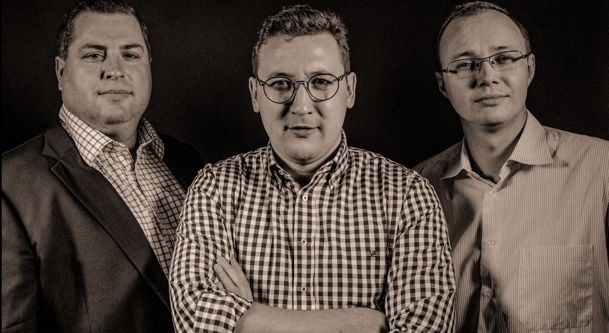 Brett Brown, Aleksandr Agapitov, Dmitri Bourkovski of Xsolla Capital.