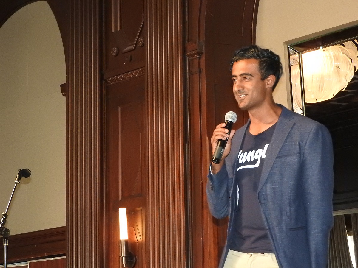 Zain Jaffer, CEO of Vungle, at Casual Connect USA.