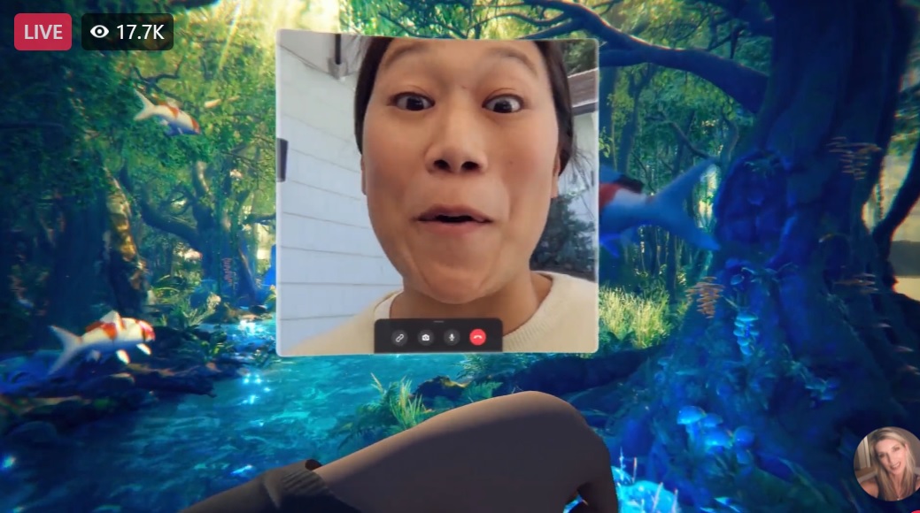 Facebook said the metaverse will make you feel presence.