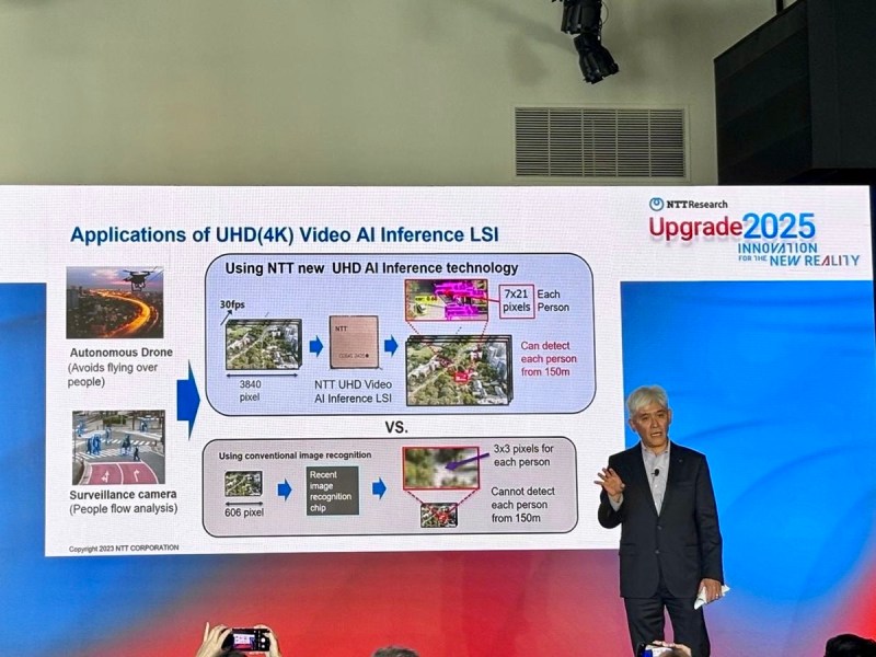 NTT Research president and CEO Kazu Gomi talks about the AI inference chip.